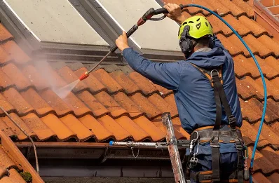 Démoussage et hydrofuge de toiture à Campugnan